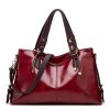 PU Large Capacity Tote Crossbody Bag