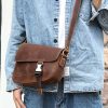 Genuine Leather Messenger Bag for Men