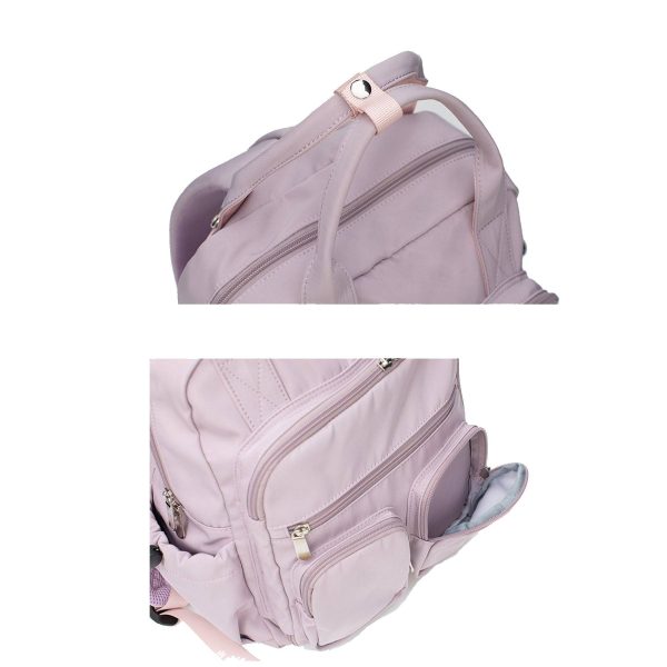 Nylon mommy shoulder diaper bag backpack