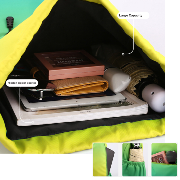 Super Lightweight Water-Resist Sports Beach Drawstring Bag