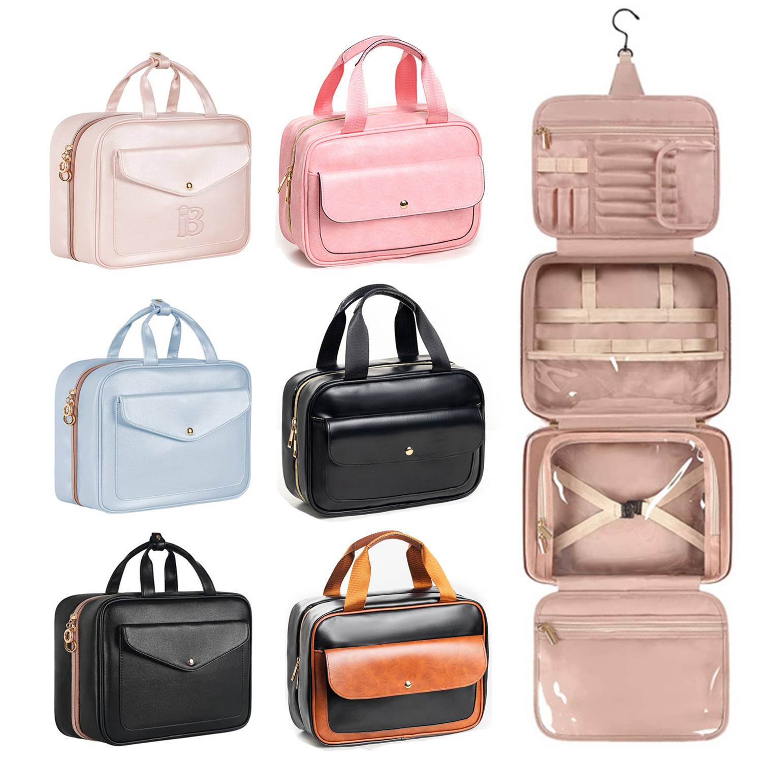 Hanging Makeup Bag Organizer