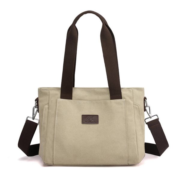Women canvas cross-body bag Ladies Satchel for Daily Use