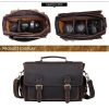 Leather Camera Bag