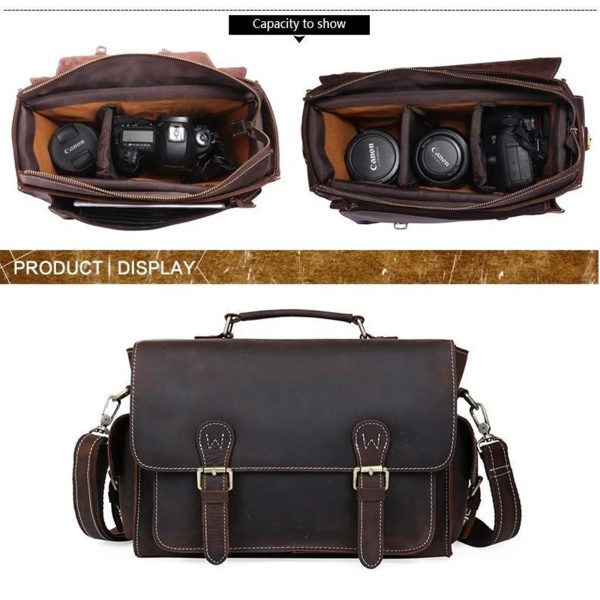 Leather Camera Bag