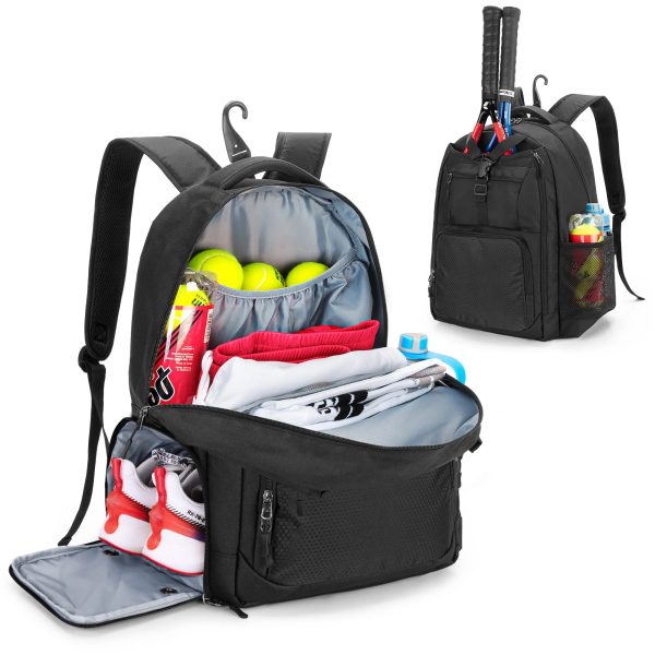 Tennis Backpack With Separate Shoe Space