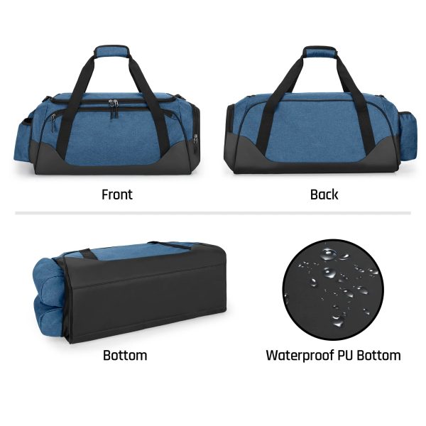 Travel Duffel With Cooler Bag For 6 Can Drinks