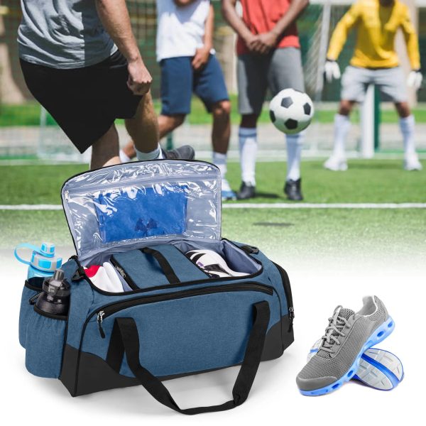Travel Duffel With Cooler Bag For 6 Can Drinks