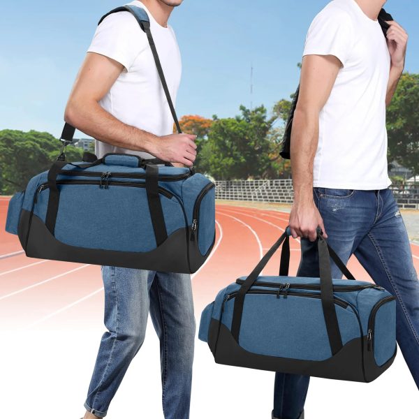 Travel Duffel With Cooler Bag For 6 Can Drinks