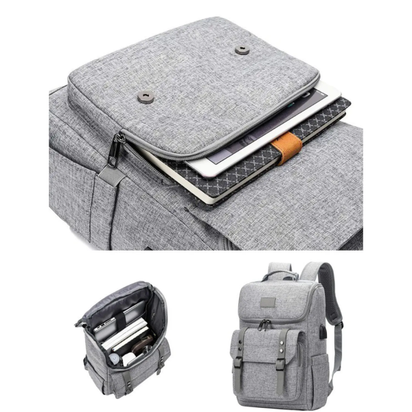 Travel Laptop Backpack With Usb Charging Port