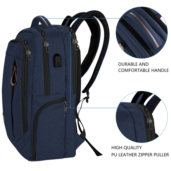 17.3 Inch Laptop Backpack With Usb Charging Port