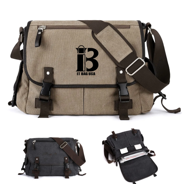 Crossbody Satchel Shoulder Bag For Men