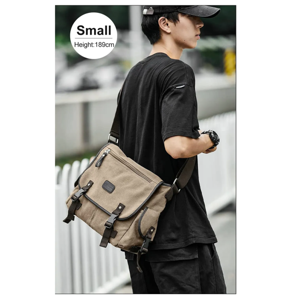 Crossbody Satchel Shoulder Bag For Men
