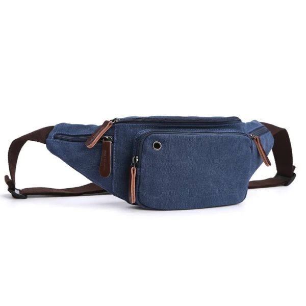 Canvas Waist Fanny Bag