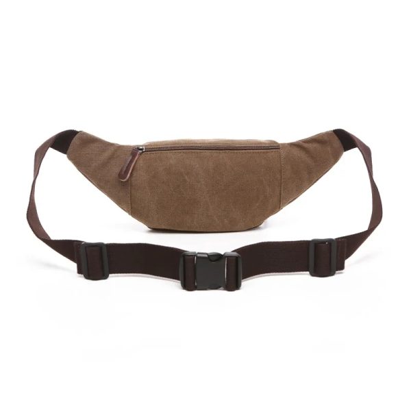 Canvas Waist Fanny Bag