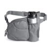 Nylon Hiking Waist Bag With Water Bottle Holder
