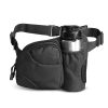 Nylon Hiking Waist Bag With Water Bottle Holder