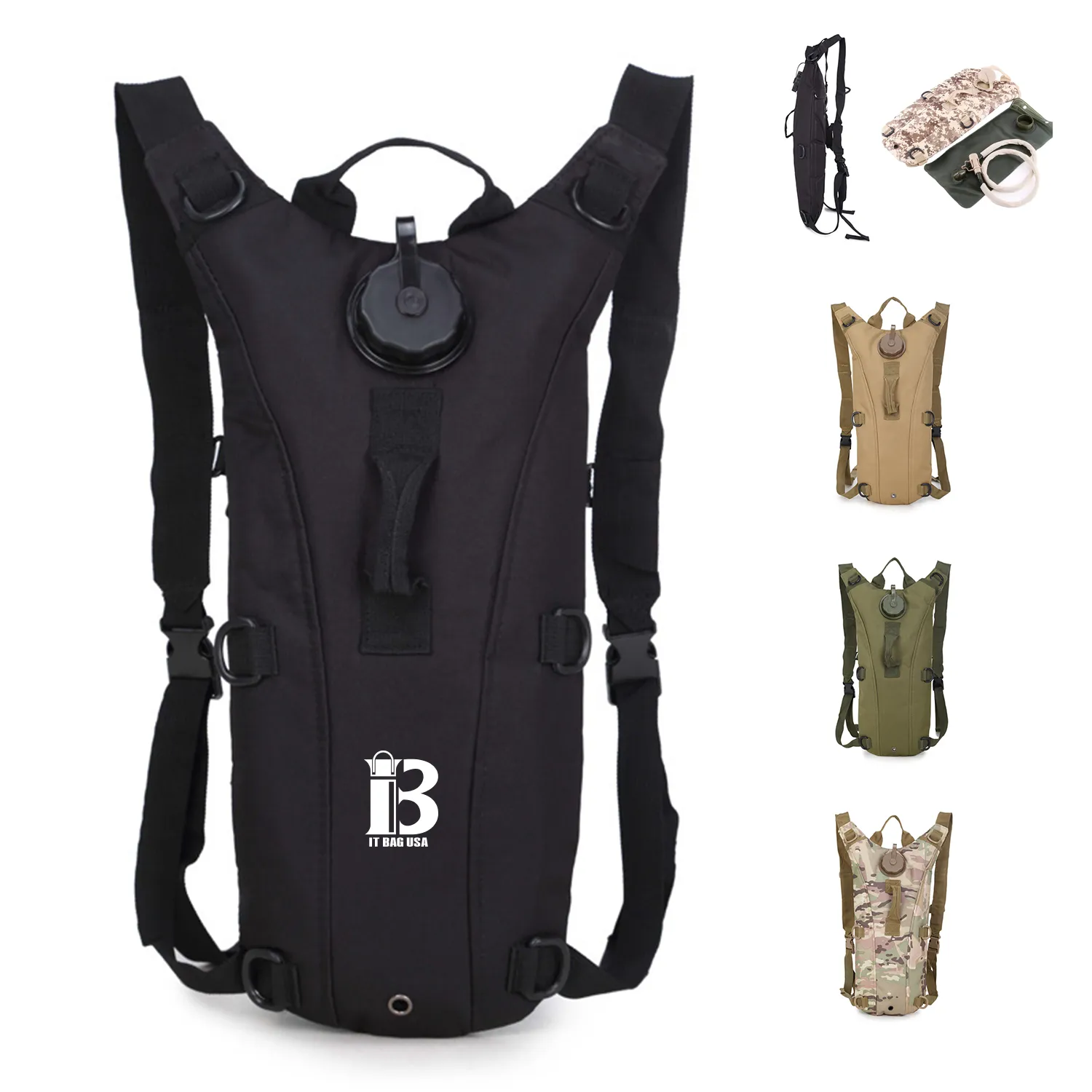 Tactical Backpac With Water Bag