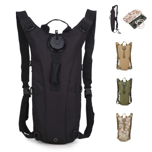 Tactical Backpac With Water Bag