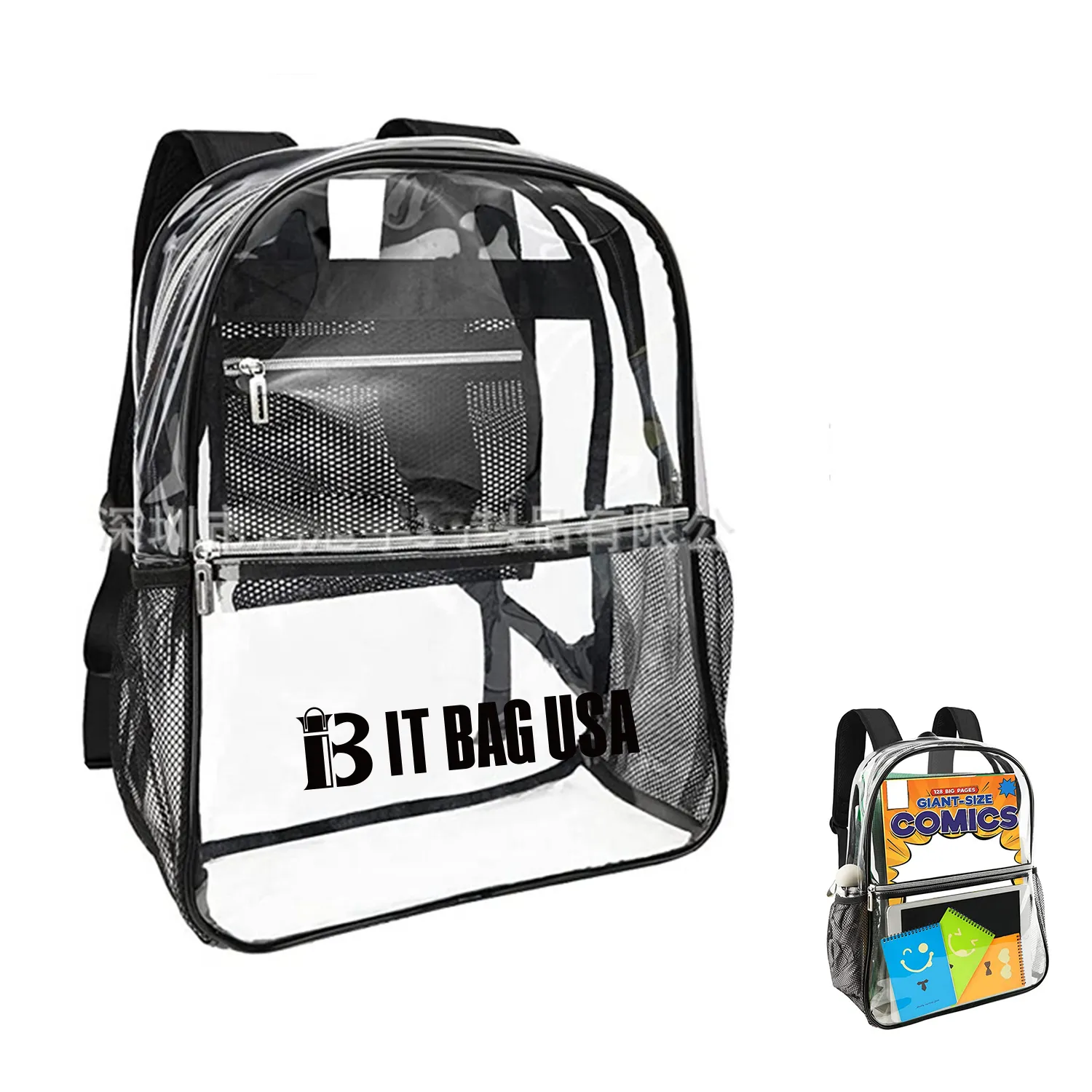 Tpu Transparent Travel Backpack