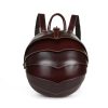 Vintage Genuine Leather Men'S Backpack