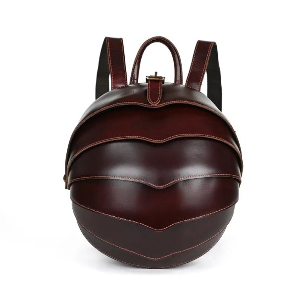 Vintage Genuine Leather Men'S Backpack