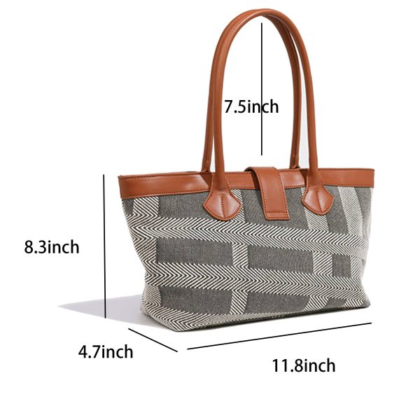 Large Capacity Canvas Handbag for Women