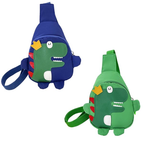Children chest bag with dinosaur pattern