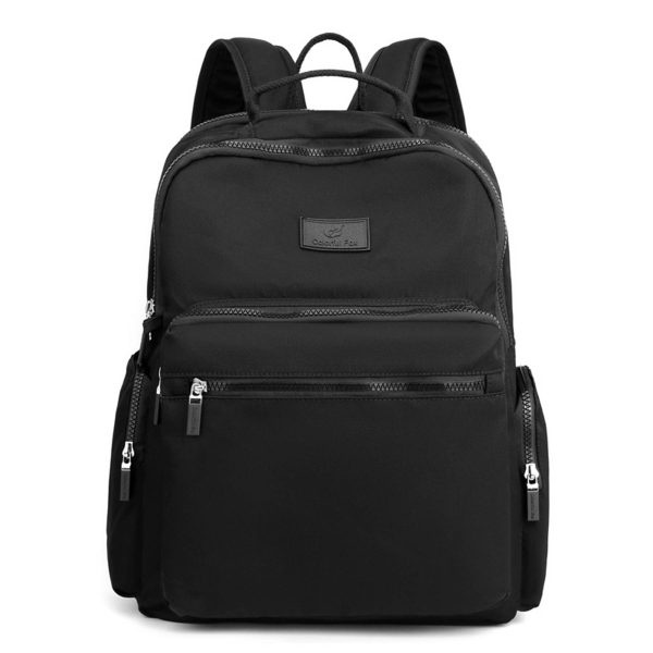 Nylon College Backpack Airline Approved Business Work Bag