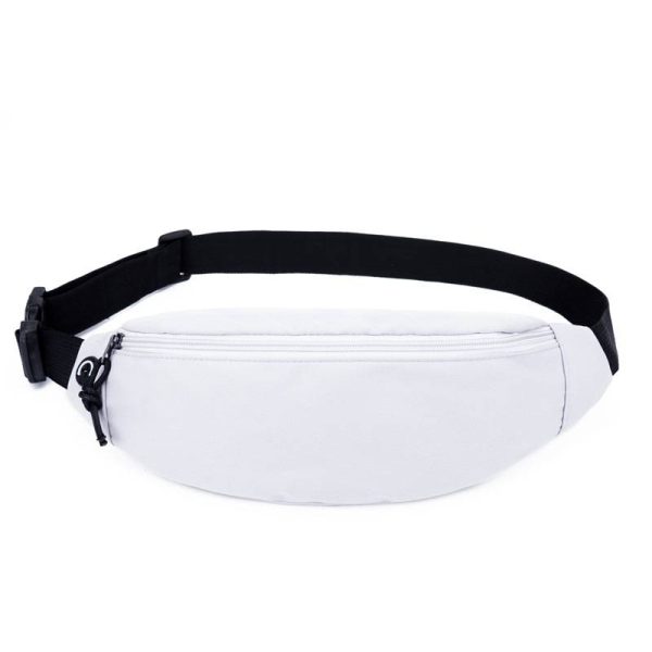 Polyester Sports Fanny Pack With Earphone Hole