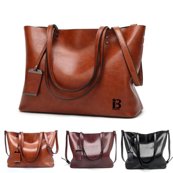 PU Leather Handbags Tote Bag for Women