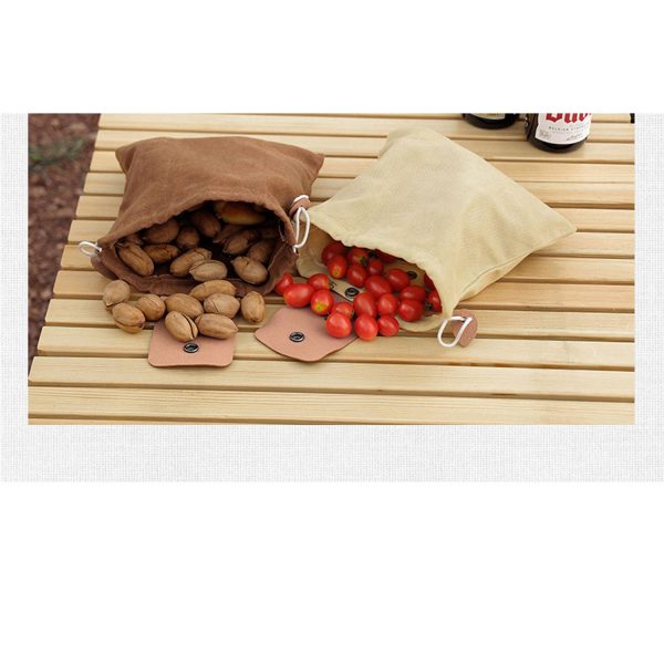 Outdoor Collapsible Canvas Picking Storage Bag