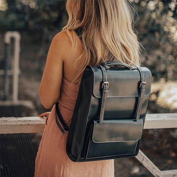 PU Backpack Tote Bag for Women