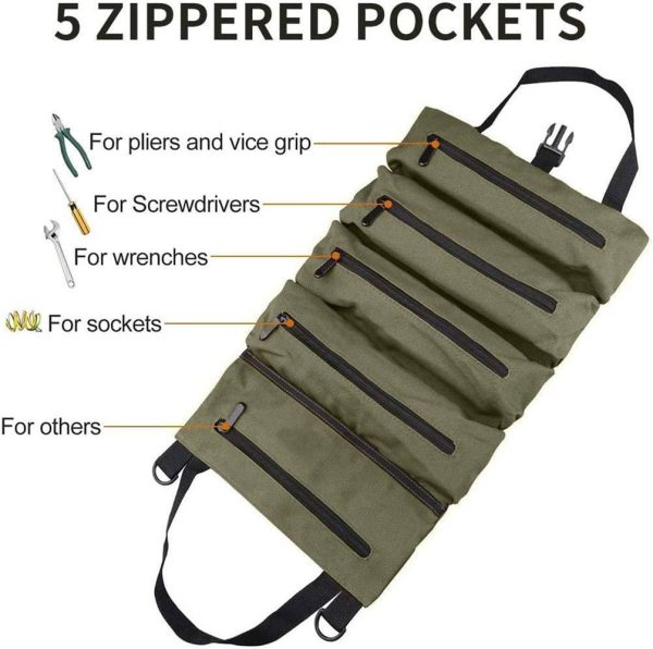 Canvas Hardware Tools Storage Bag