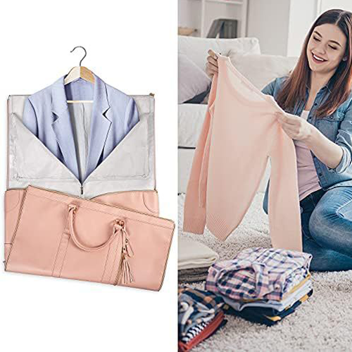 Multifunctional pu hand luggage bag