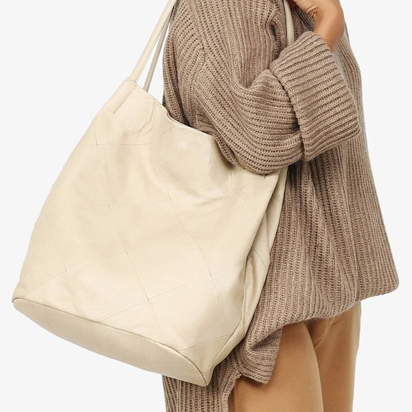 Genuine Leather Bucket Bags for Women