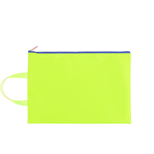 A4 Oxford Zipper File Pouch Bag