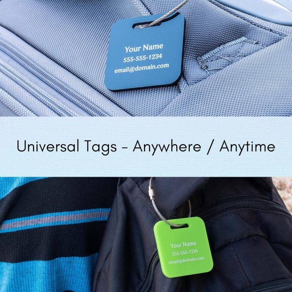 Travel Custom Personalized Luggage Tags For Suitcase