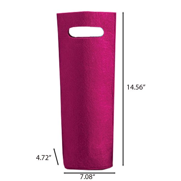 Felt Gift Wine Tote Bottle Bag