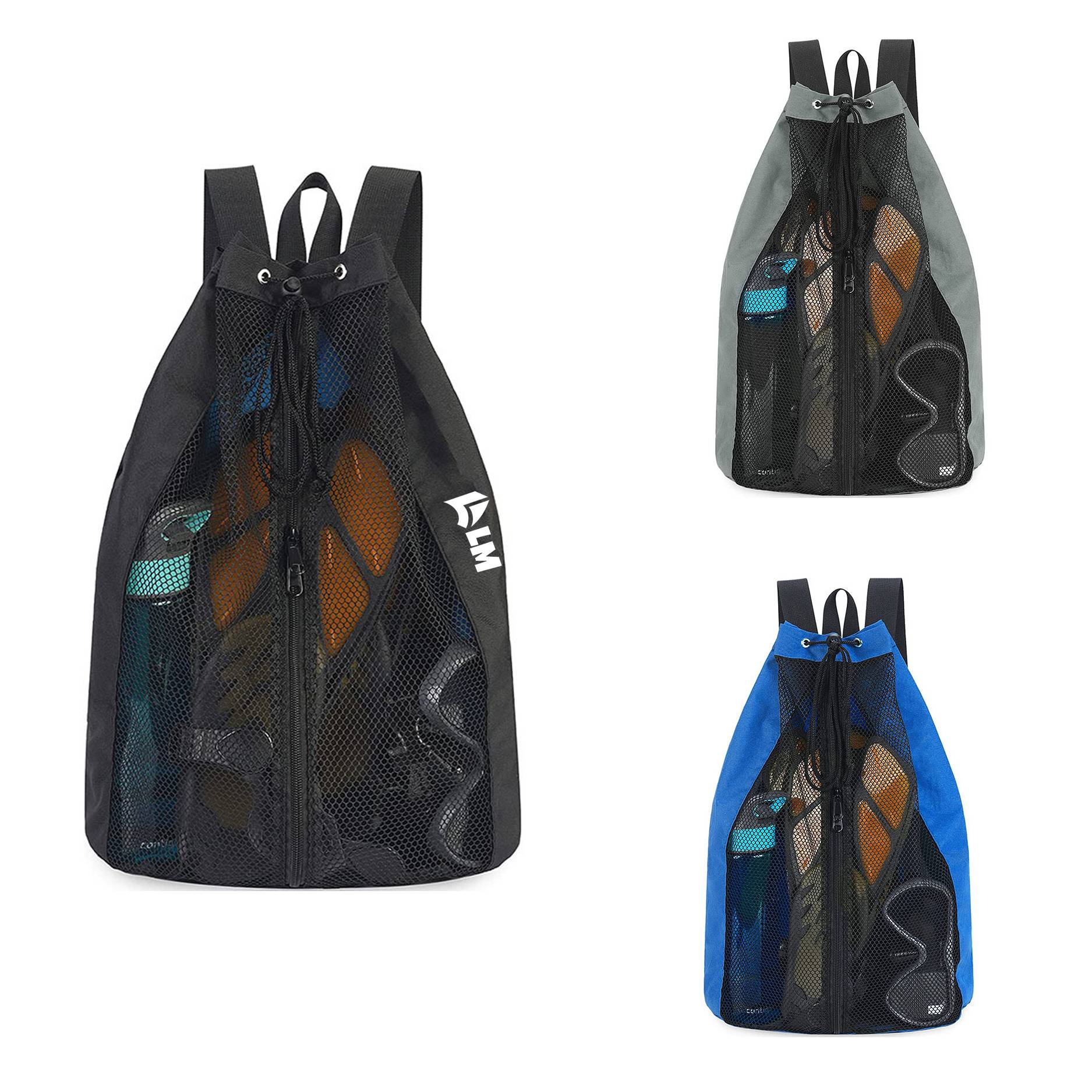 Mesh Drawstring Backpack