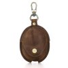 Genuine Leather Bluetooth headset drop protection case