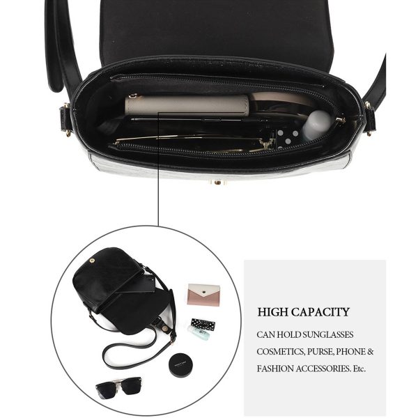 PU Vintage shoulder cross-body bag