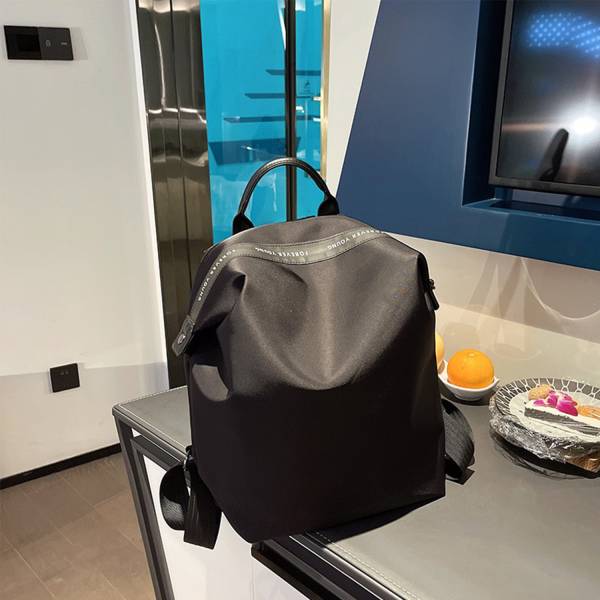 Minimalist Nylon Cloth Backpack