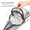 Mini PVC Clear Crossbody Shoulder Backpack for Women & Men