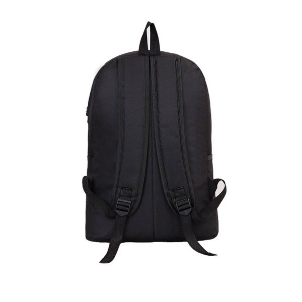 Solid Color Business Boys And Girls Student Backpack