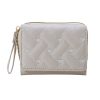 Cute Love-Embroidered Trifold Wallet