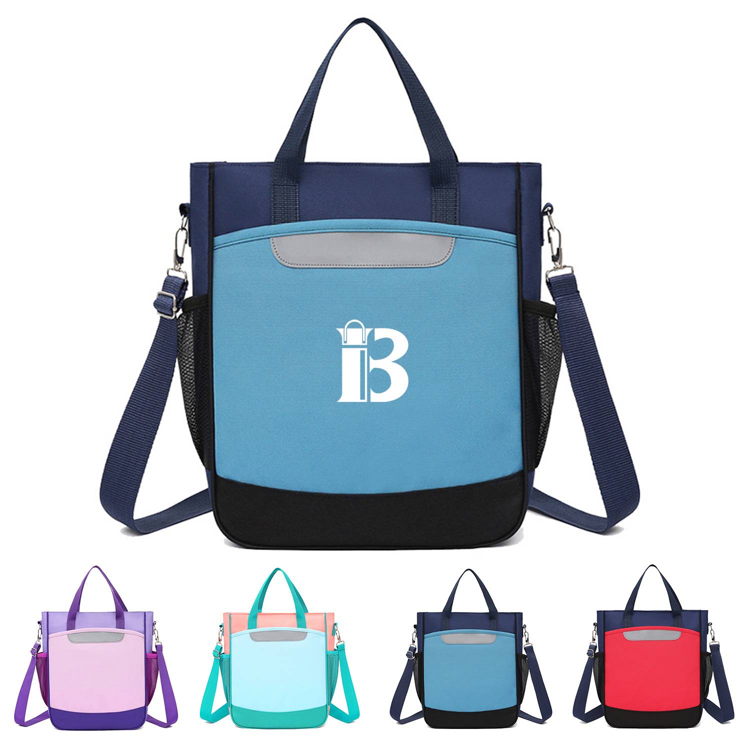 Dual-Use Shoulder and Crossbody Bag with Adjustable Strap