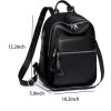 PU Leather Dual-use Casual Small Backpack Women