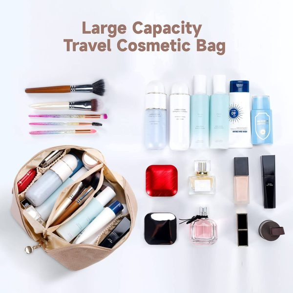 PU Large Capacity Travel Cosmetic Bag