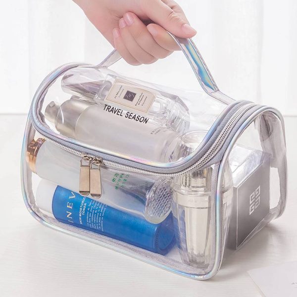 Transparent Pvc Waterproof Cosmetic Bag