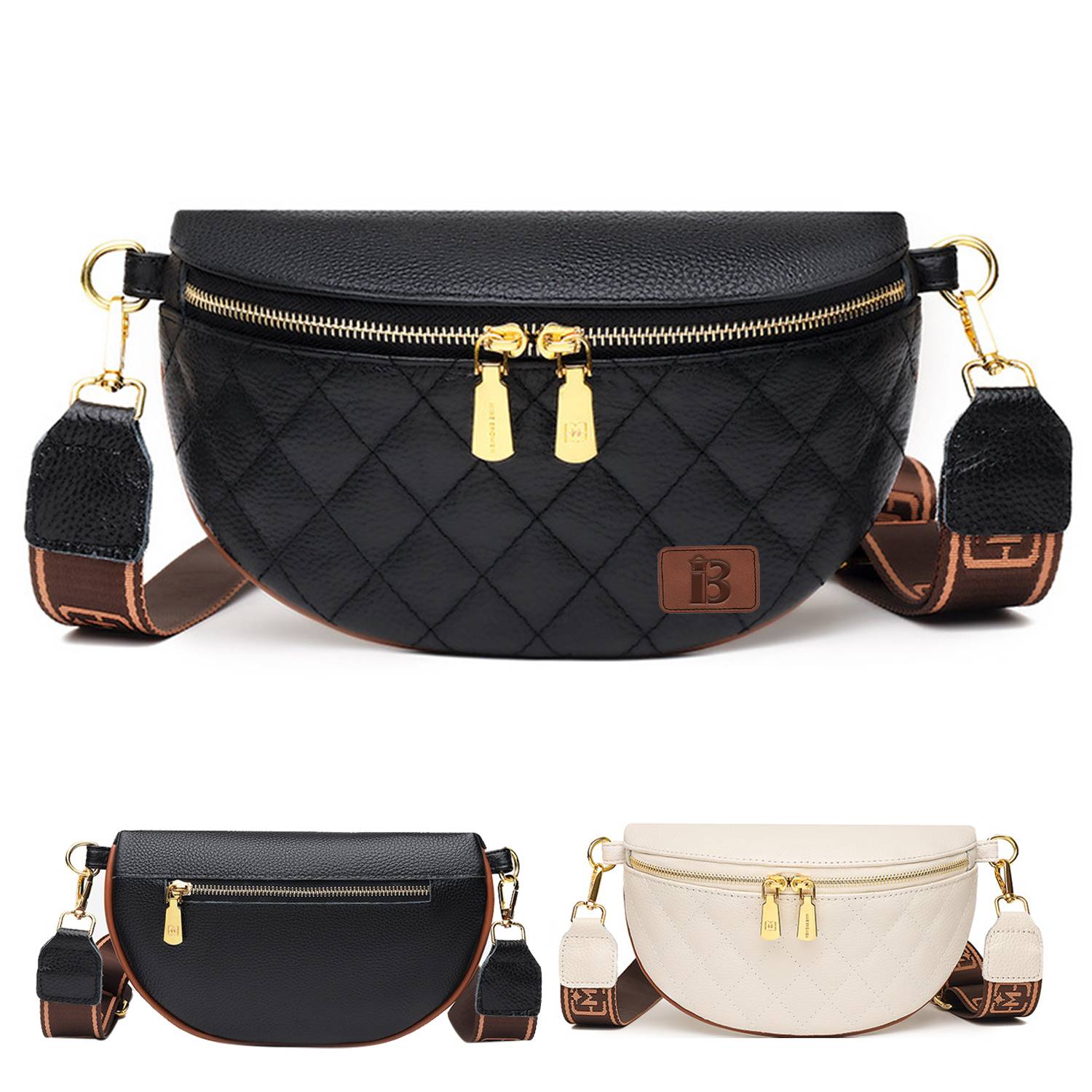 Geniune Leather Waist Chest Bag